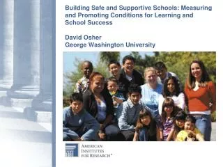 Bottom Line: Key Components of Safe &amp; Successful Schools