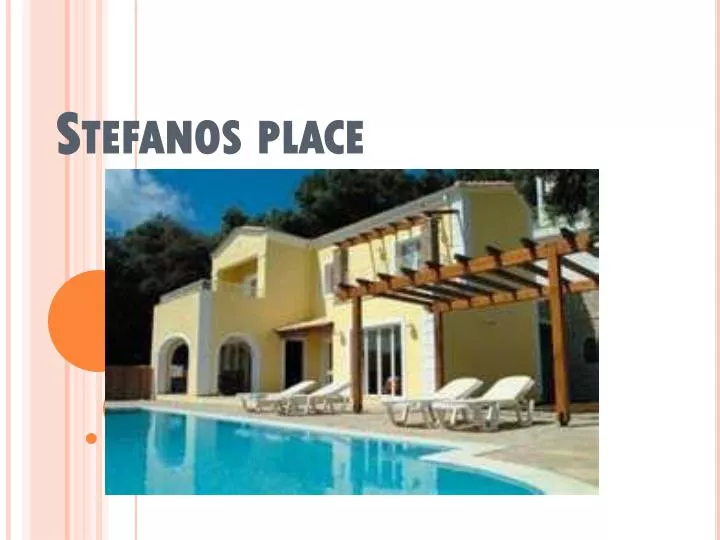 stefanos place