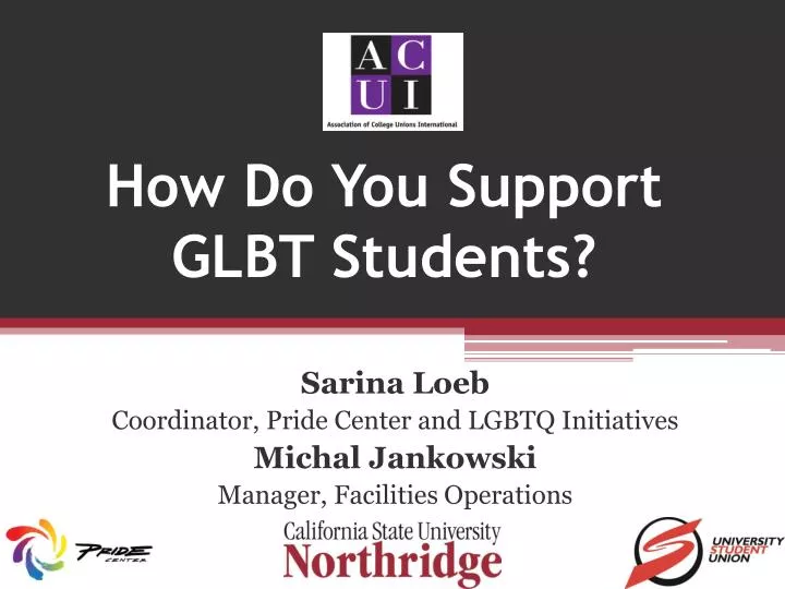 how do you support glbt students