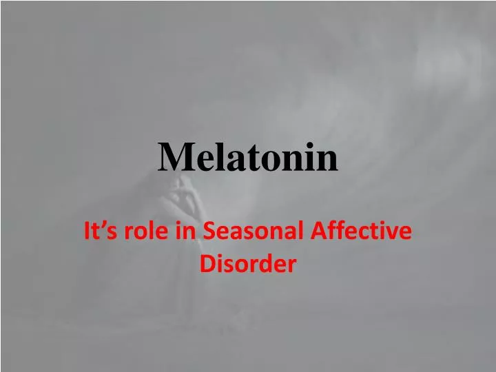 melatonin