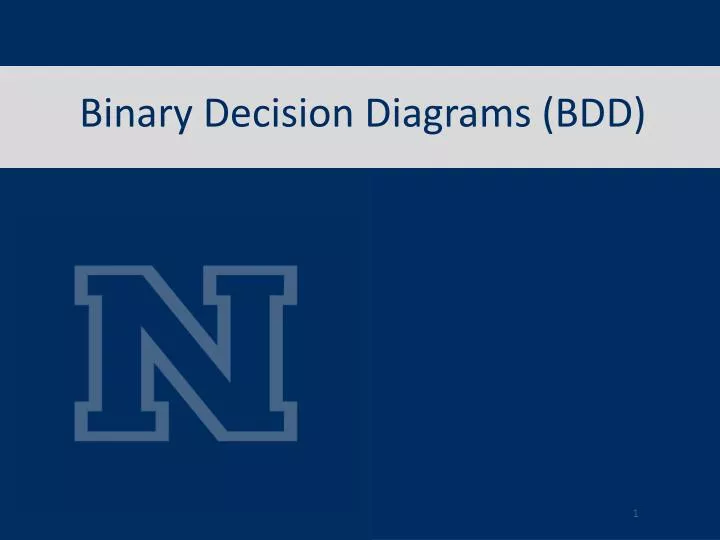 binary decision diagrams bdd