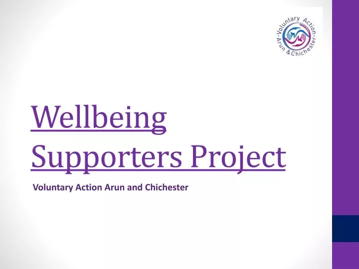 wellbeing supporters project