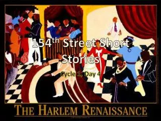 154 th Street Short Stories