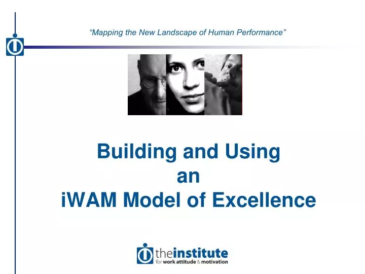 building and using an iwam model of excellence