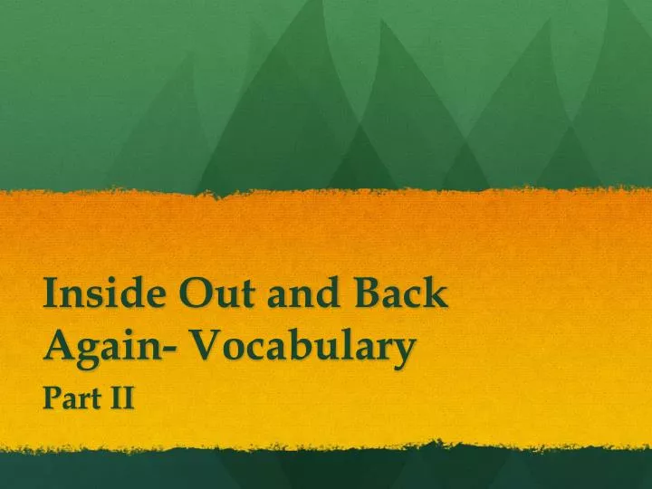 inside out and back again vocabulary