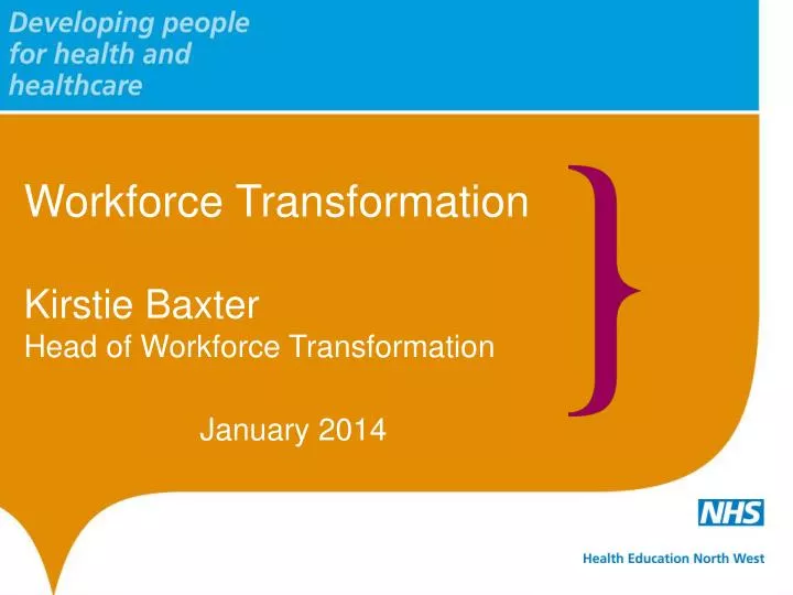 workforce transformation kirstie baxter head of workforce transformation