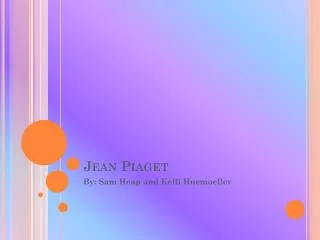 Jean Piaget