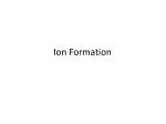Ion Formation - slide 1
