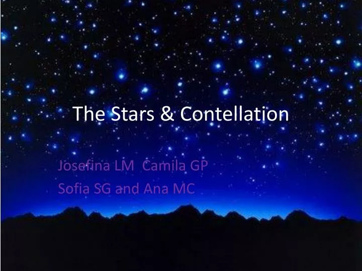 the stars contellation