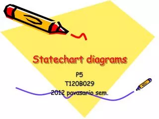 Statechart diagrams