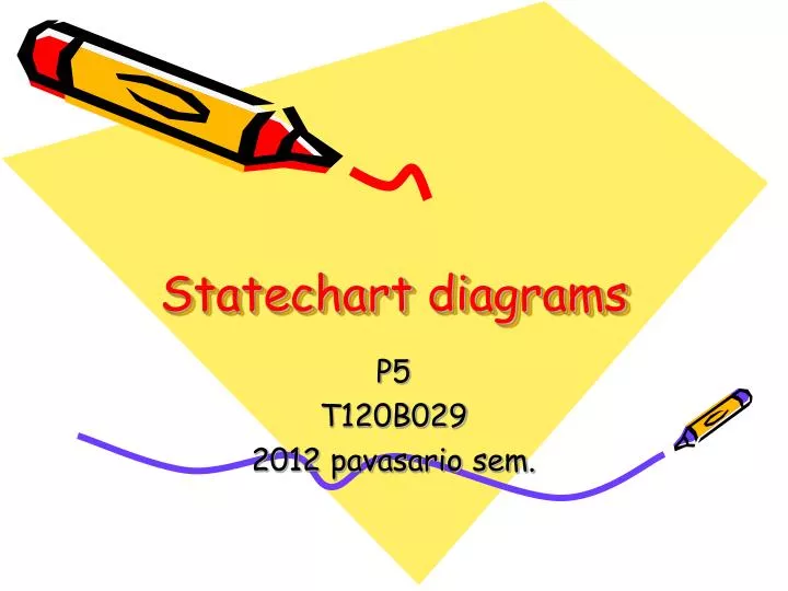 statechart diagrams