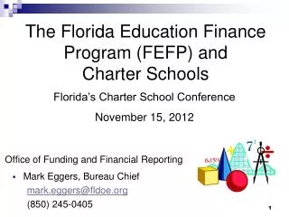 The Florida Education Finance Program (FEFP) and Charter Schools