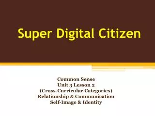 Super Digital Citizen