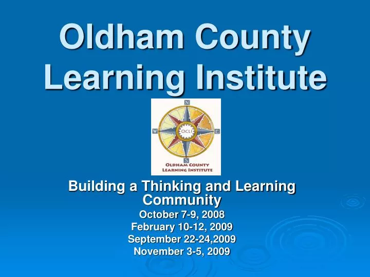 oldham county learning institute
