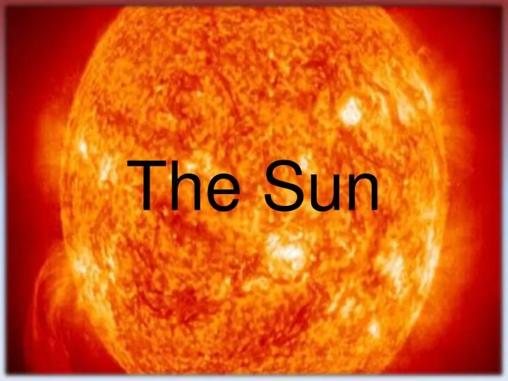 the sun