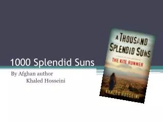1000 Splendid Suns