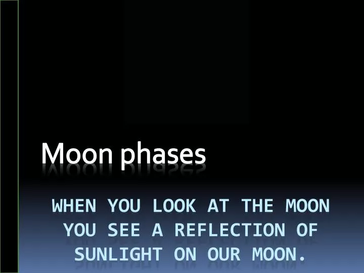 moon phases