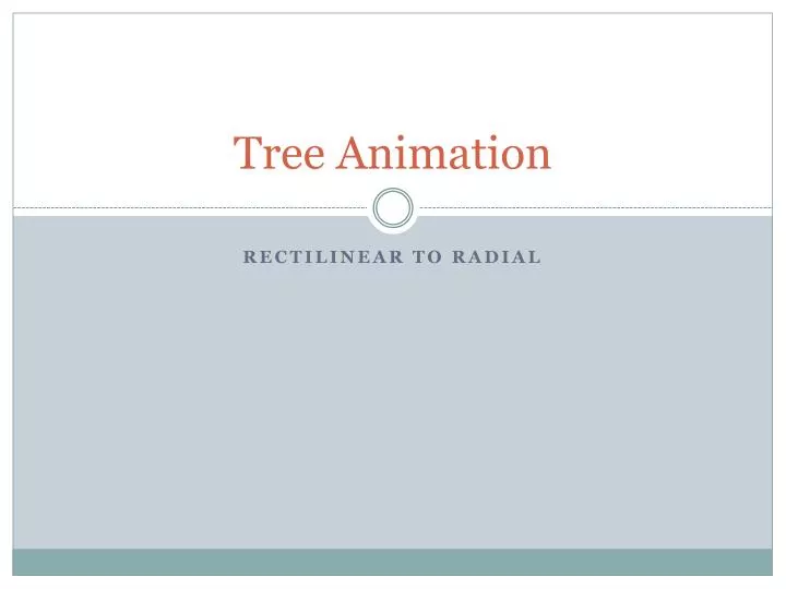 tree animation