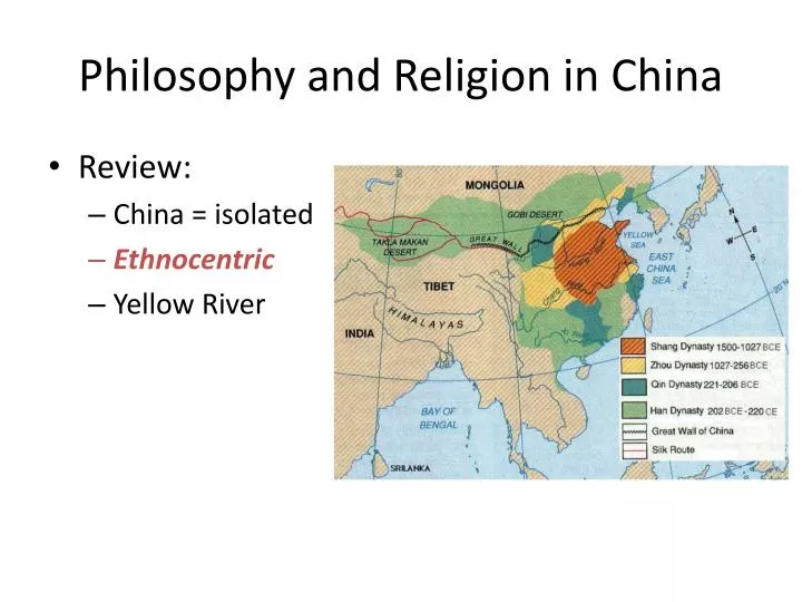 philosophy and religion in china