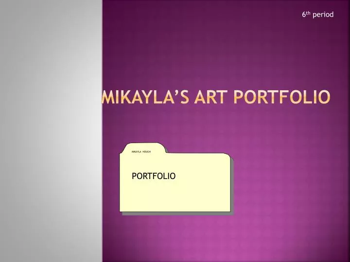 mikayla s art portfolio