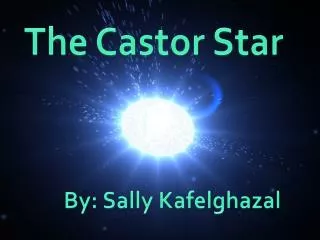 The Castor Star