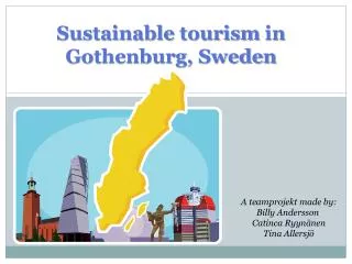 Sustainable tourism in Gothenburg, Sweden