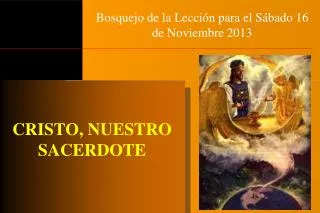 cristo nuestro sacerdote