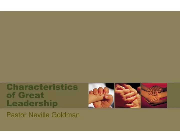 characteristics of great leadership