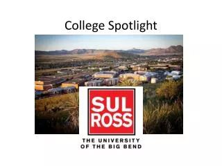 College Spotlight