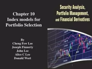 Chapter 10 Index models for Portfolio Selection