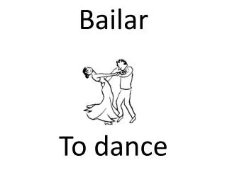 Bailar