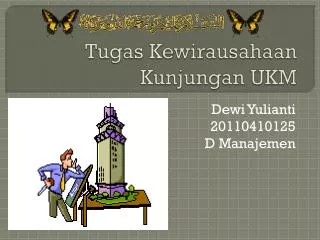 tugas kewirausahaan kunjungan ukm