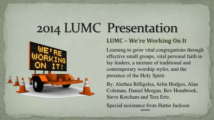 2014 lumc presentation