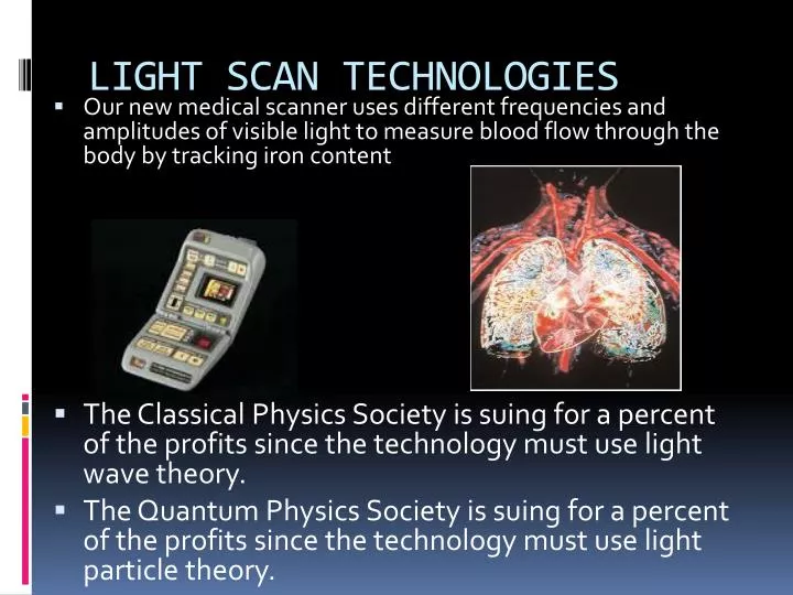 light scan technologies