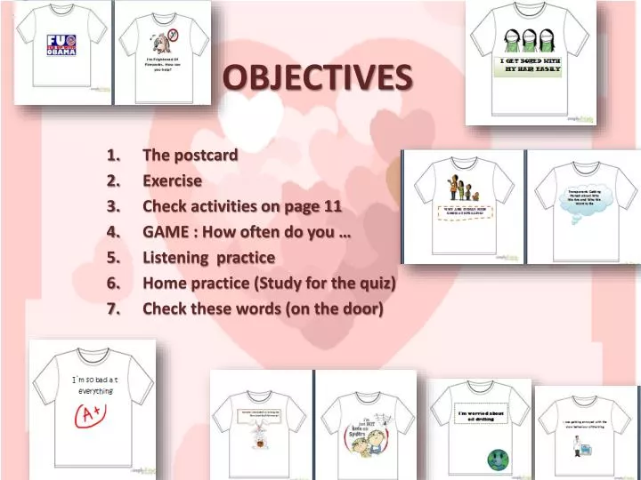 objectives