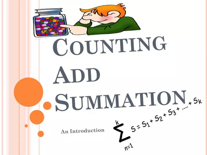 counting add summation