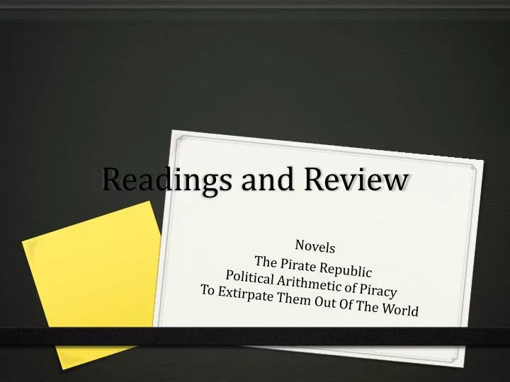 readings and review