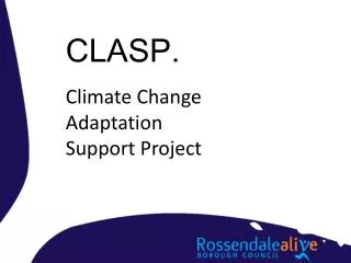 Climate Change Adaptation Support Project
