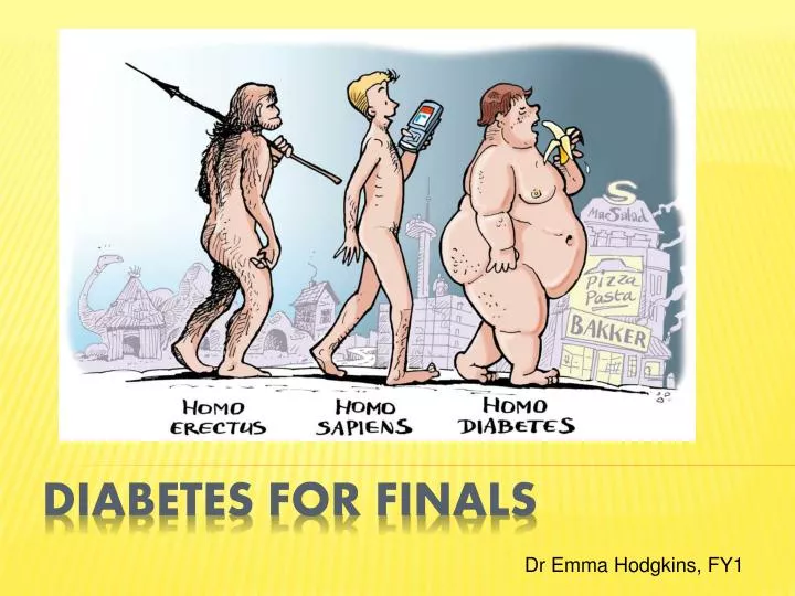 diabetes for finals
