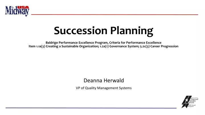 deanna herwald vp of quality management systems