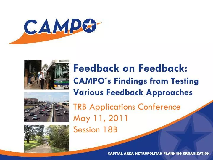 feedback on feedback campo s findings from testing various feedback approaches