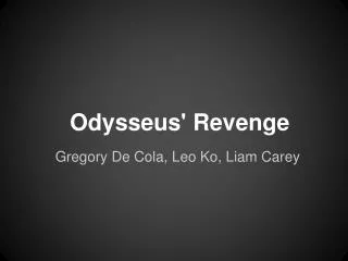 Odysseus' Revenge