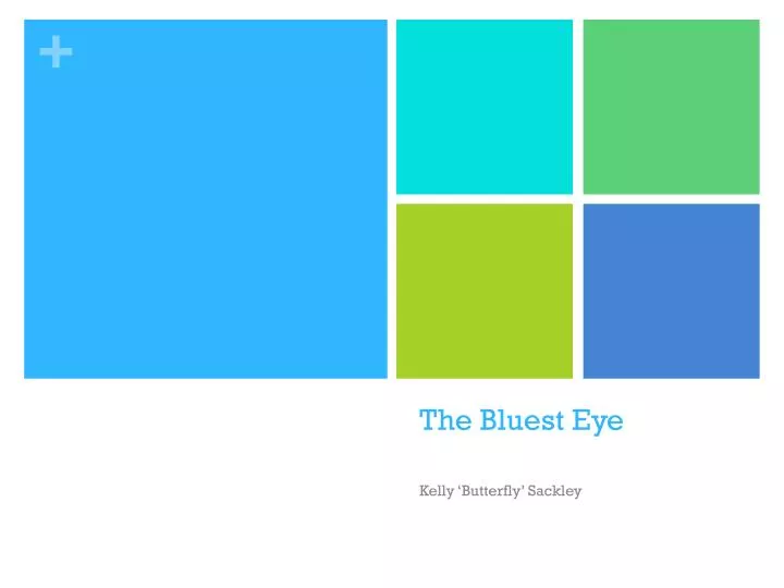 the bluest eye