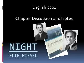 Night Elie Wiesel