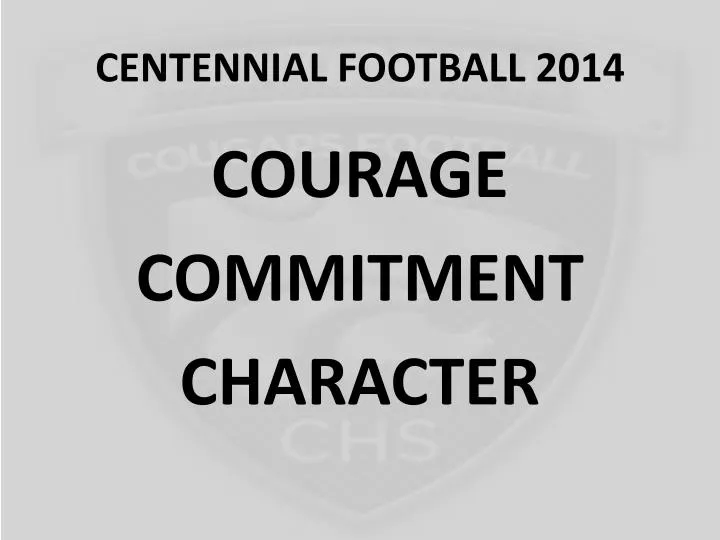 centennial football 2014