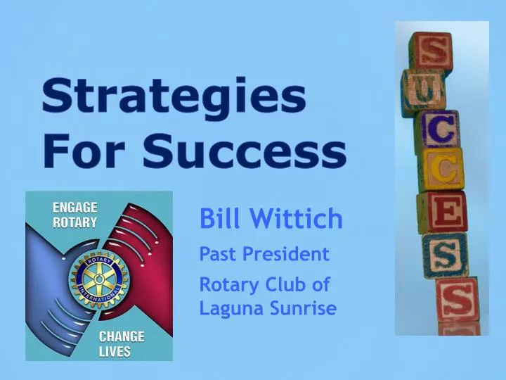 strategies for success