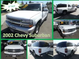 2002 Chevy Suburban