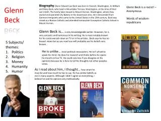 Glenn Beck