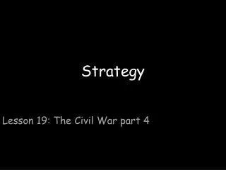 Strategy