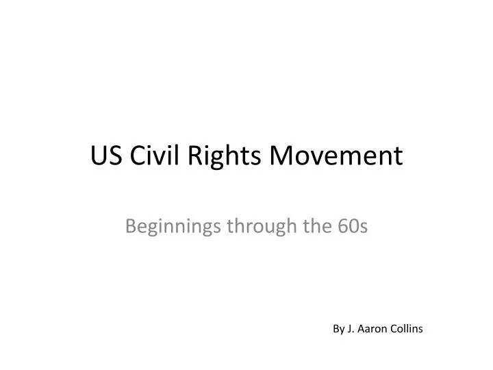 us civil rights movement